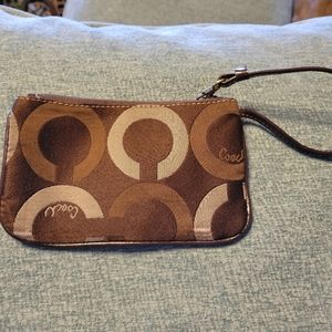 Coach wristlet